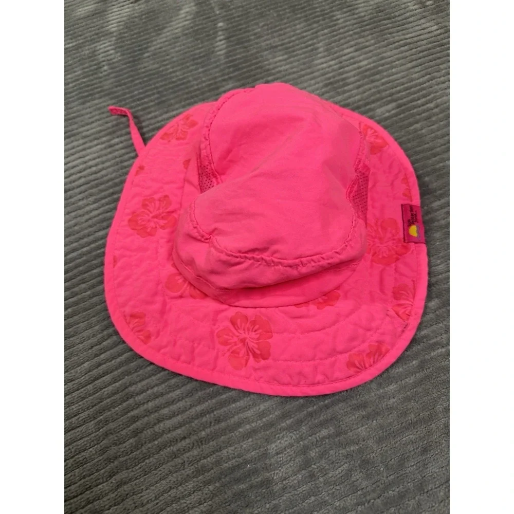 Cat & Jack Baby Girls Pink+SPZ Sun Hat Beach One‎ Size